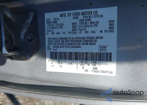 2017 Ford Transit Connect Xlt из США, поврежденный, VIN NM0LS7F73H1302454